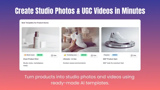 Soup UGC: AI Photos &amp; Video screenshot