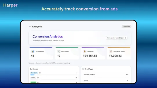Harper Connect screenshot