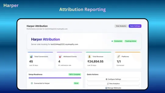 Harper Connect screenshot