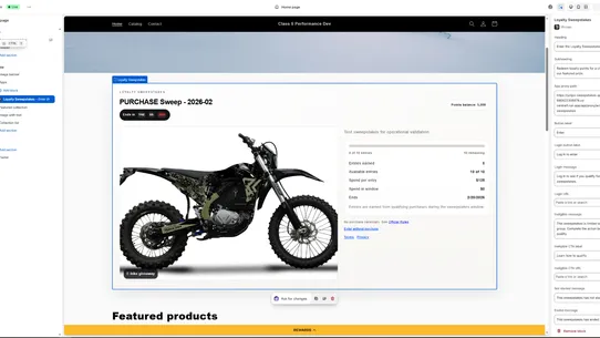 Primer | Sweepstakes screenshot