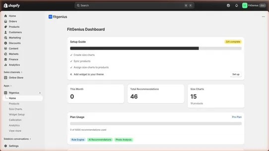 FitGenius screenshot