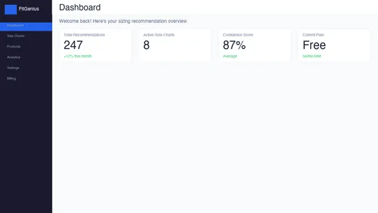 FitGenius screenshot