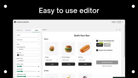 Simplify | Bundle Builder screenshot