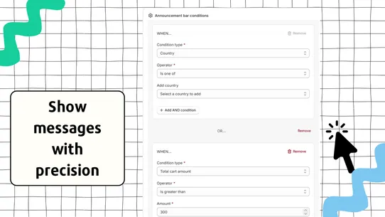 DMJ ‑ Announcement Bar screenshot