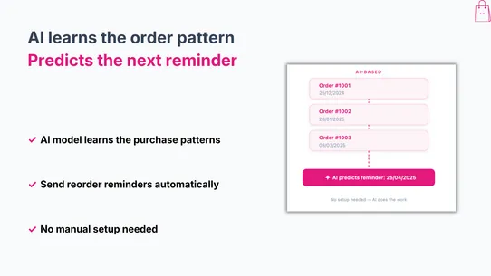 Buy Again &amp; Reorder Reminders screenshot