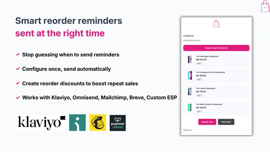 Buy Again &amp; Reorder Reminders screenshot