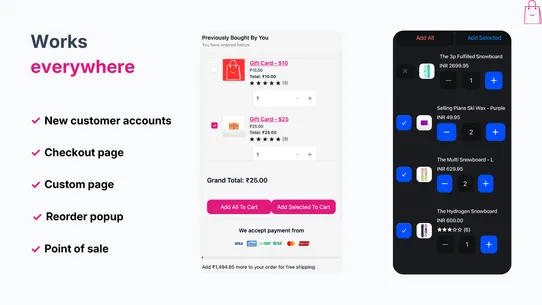 Buy Again &amp; Reorder Reminders screenshot