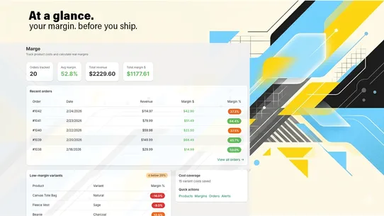 Marge: Profit Margin screenshot