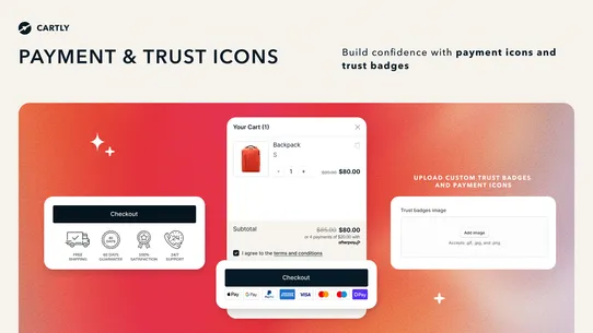 Cartly Cart Drawer Cart Upsell screenshot