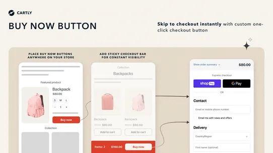 Cartly Cart Drawer Cart Upsell screenshot