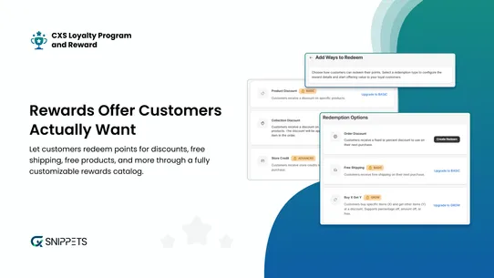 CXS Loyalty Program and Reward screenshot