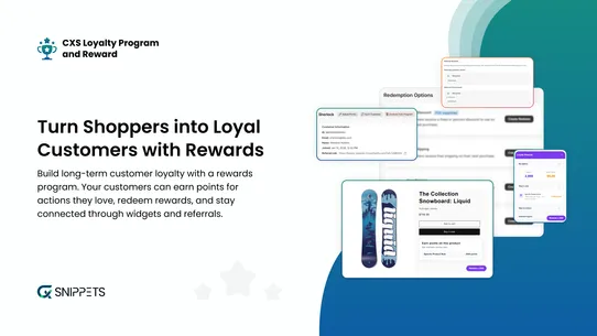 CXS Loyalty Program and Reward screenshot