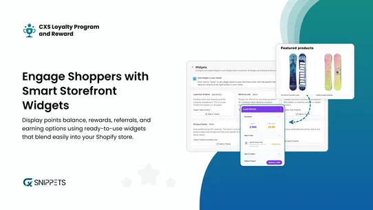 CXS Loyalty Program and Reward screenshot