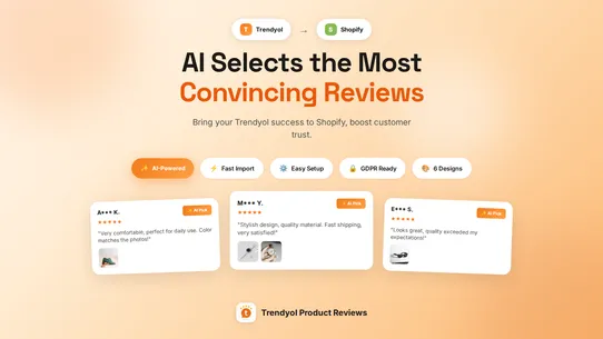 Trendyol Product Reviews screenshot