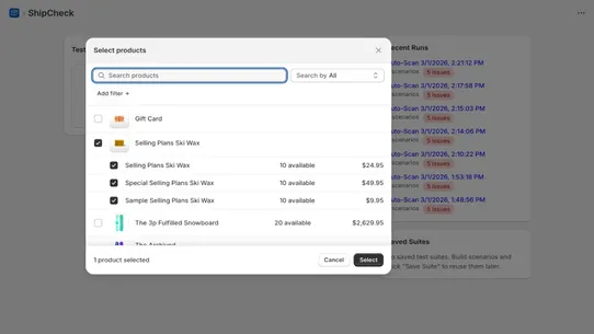 ShipCheck screenshot