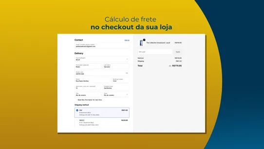 Meu Frete com Correios screenshot
