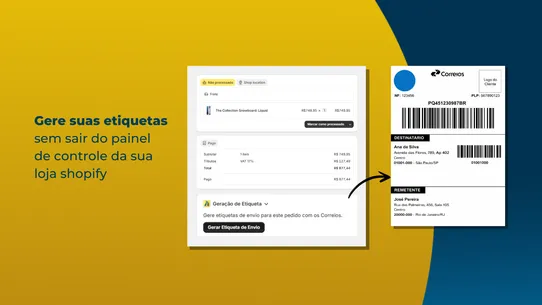 Meu Frete com Correios screenshot