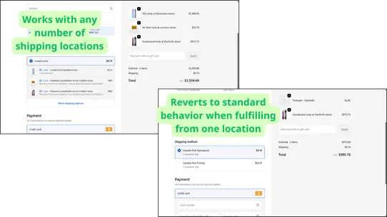 FixShip ‑ Consolidate Shipment screenshot