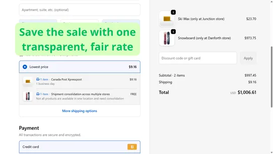 FixShip ‑ Consolidate Shipment screenshot