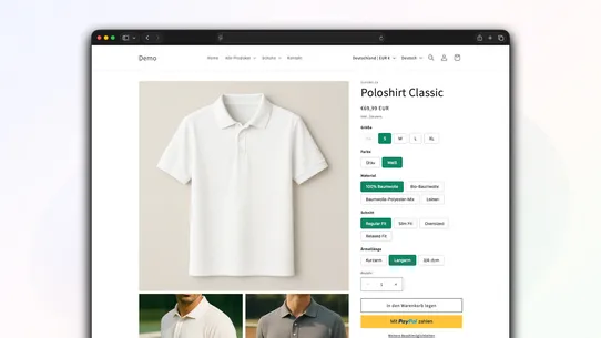 Easy Variant Picker screenshot