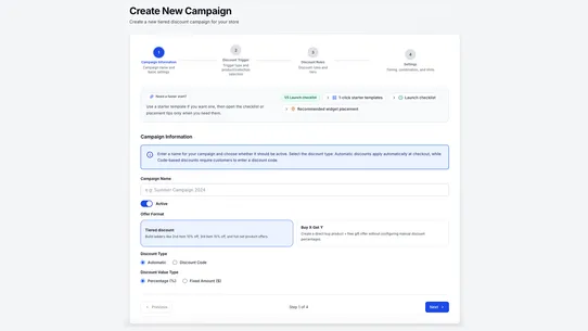 MultiTier Discounts screenshot