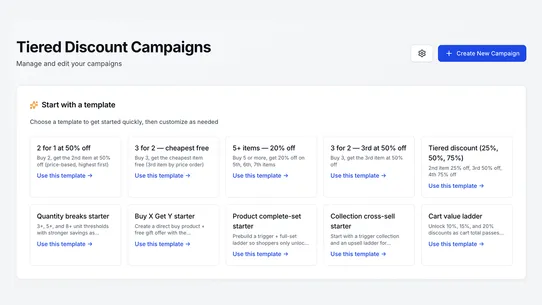 MultiTier Discounts screenshot