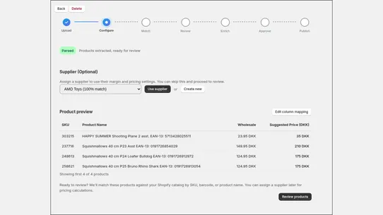 StockDraft screenshot