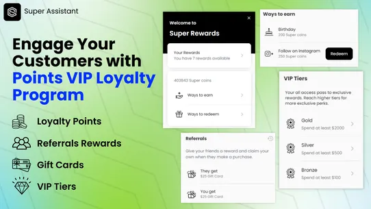 Super VIP Tiers &amp; Loyalty screenshot