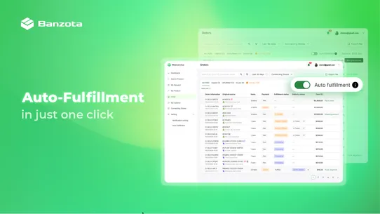 Banzota Fulfillment screenshot
