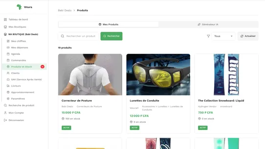 Woura Africa screenshot