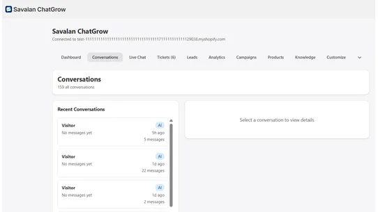 Savalan Live Chat &amp; AI Chatbot screenshot
