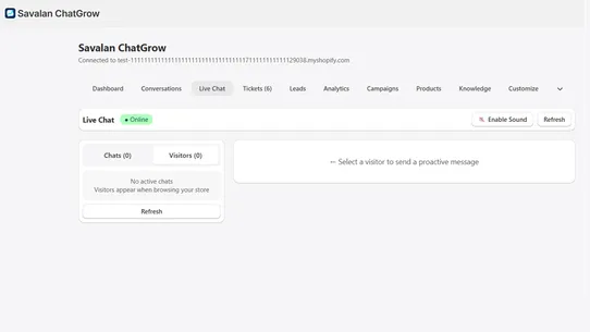 Savalan Live Chat &amp; AI Chatbot screenshot