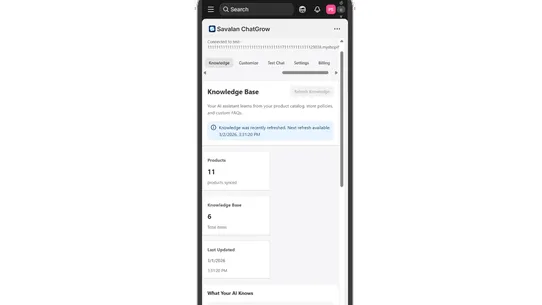 Savalan Live Chat &amp; AI Chatbot screenshot