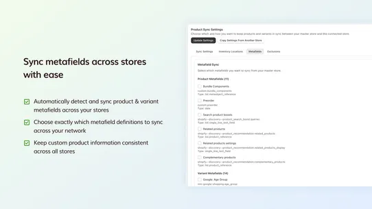 Edition ‑ Expansion Store Sync screenshot