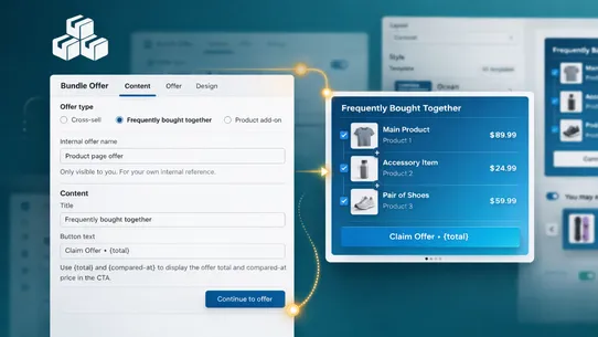VOL – Upsell &amp; Cross Sell screenshot