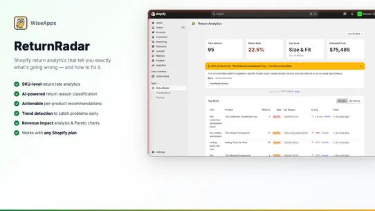 ReturnRadar screenshot