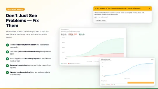 ReturnRadar screenshot