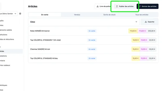 Seconde Connect screenshot