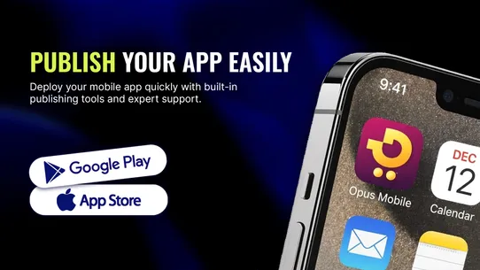 Opus Mobile App Builder screenshot