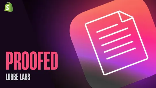Proofed Digital Proof Manager screenshot