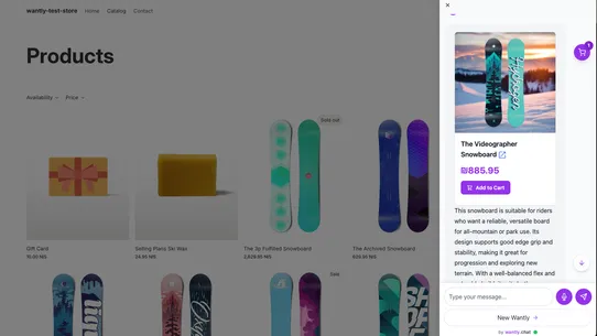 Wantly ‑ AI Sales Assistant screenshot