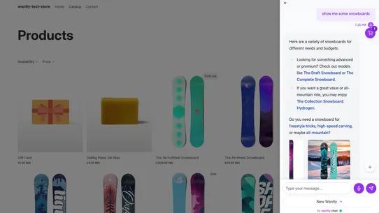 Wantly ‑ AI Sales Assistant screenshot