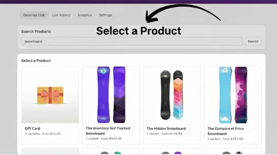 VerzPoint ‑ DM Checkout Links screenshot