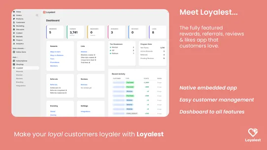Loyalest Membership &amp; Rewards screenshot