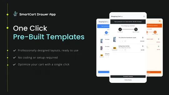 SmartCart Drawer Upsell screenshot