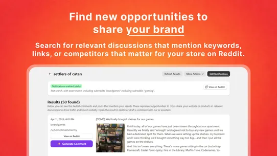 BrandScan: Find Brand Mentions screenshot