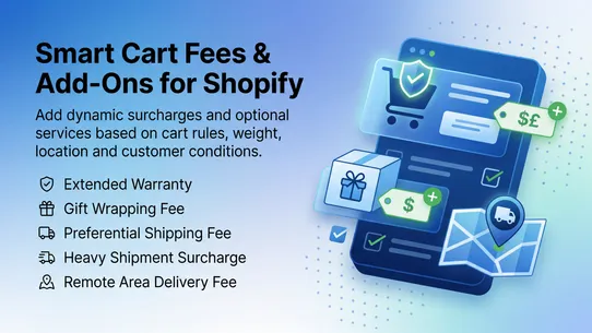 Smart Fees &amp; Add‑Ons screenshot