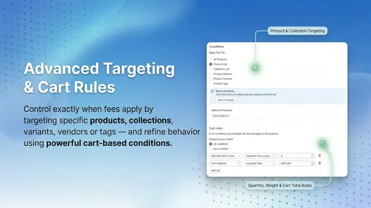Smart Fees &amp; Add‑Ons screenshot