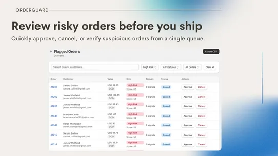 OrderGuard: COD Protection screenshot