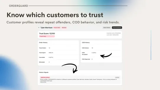 OrderGuard: COD Protection screenshot
